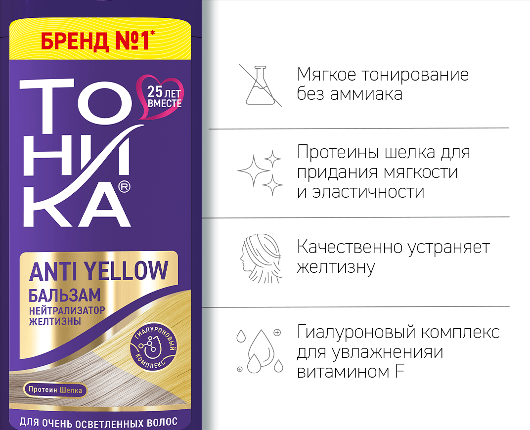 Бальзам Нейтрализатор желтизны